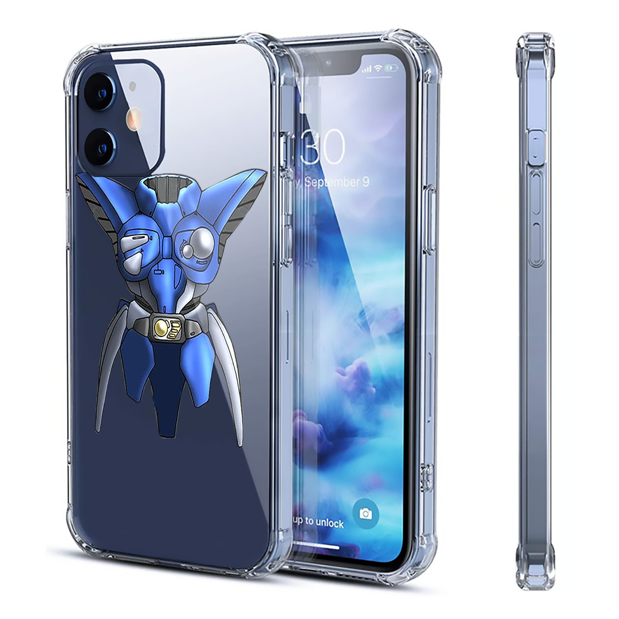 （画像用） 遊☆戯☆王 Yu-Gi-Oh! 【iPhone 12シリーズ対応】透明スマホケース（クリアソフトケース）